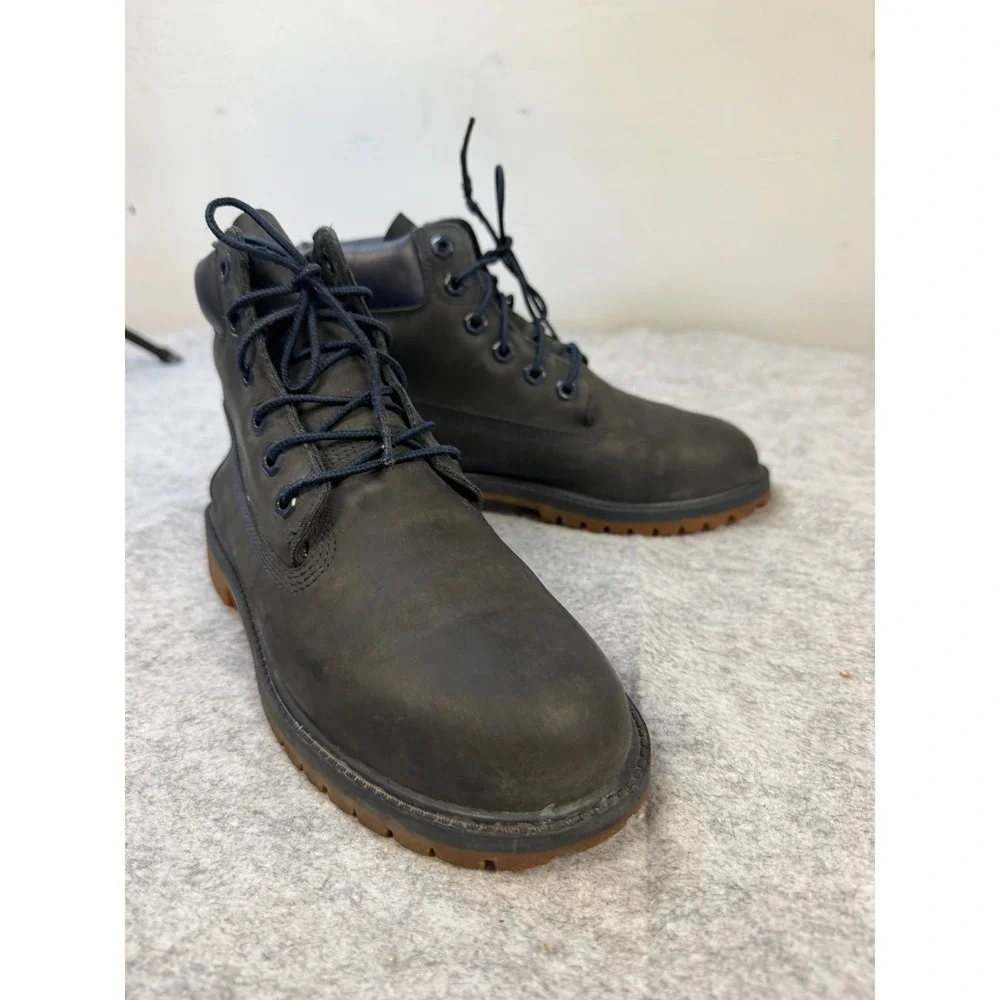 Timberland Navy Blue Youth Premium Waterproof Boots  US  SIZE‎ 6